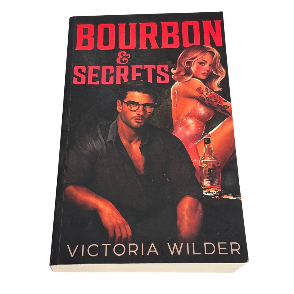 Victoria Wilder Bourbon & Secrets Paperback Book Adult OS Black Good Romance